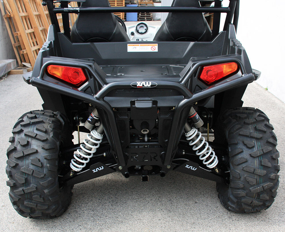 XRW REAR BUMPER BLACK PX7 - POLARIS RZR 800/RZR-S 800