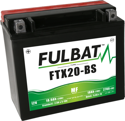 FULBAT Battery 12V/18Ah FTX20-BS (YTX20-BS) ACCESS SHADE, XTREME, ARCTIC CAT,...