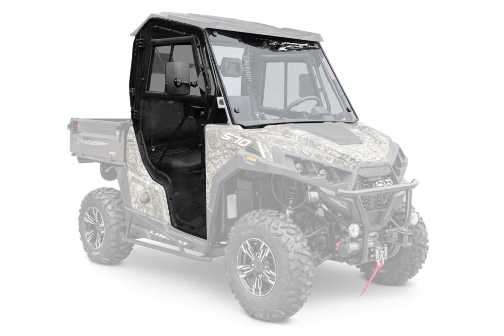 Cabin with heating for Linhai UTV 520/550/570/650 T-BOSS without roof (fit with...