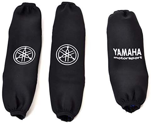 XRW SHOCK COVER BLACK NEOPRENE - YAMAHA YFM 660