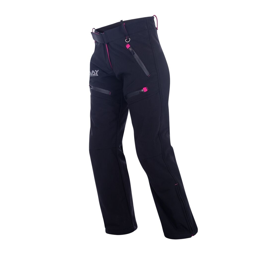 DAX LADY SoftShell pants with protectors