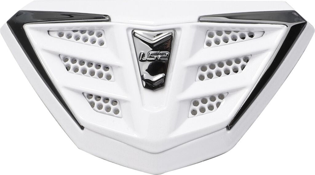 LS2 FF900 AIR VENT CHIN GLITTER WHITE
