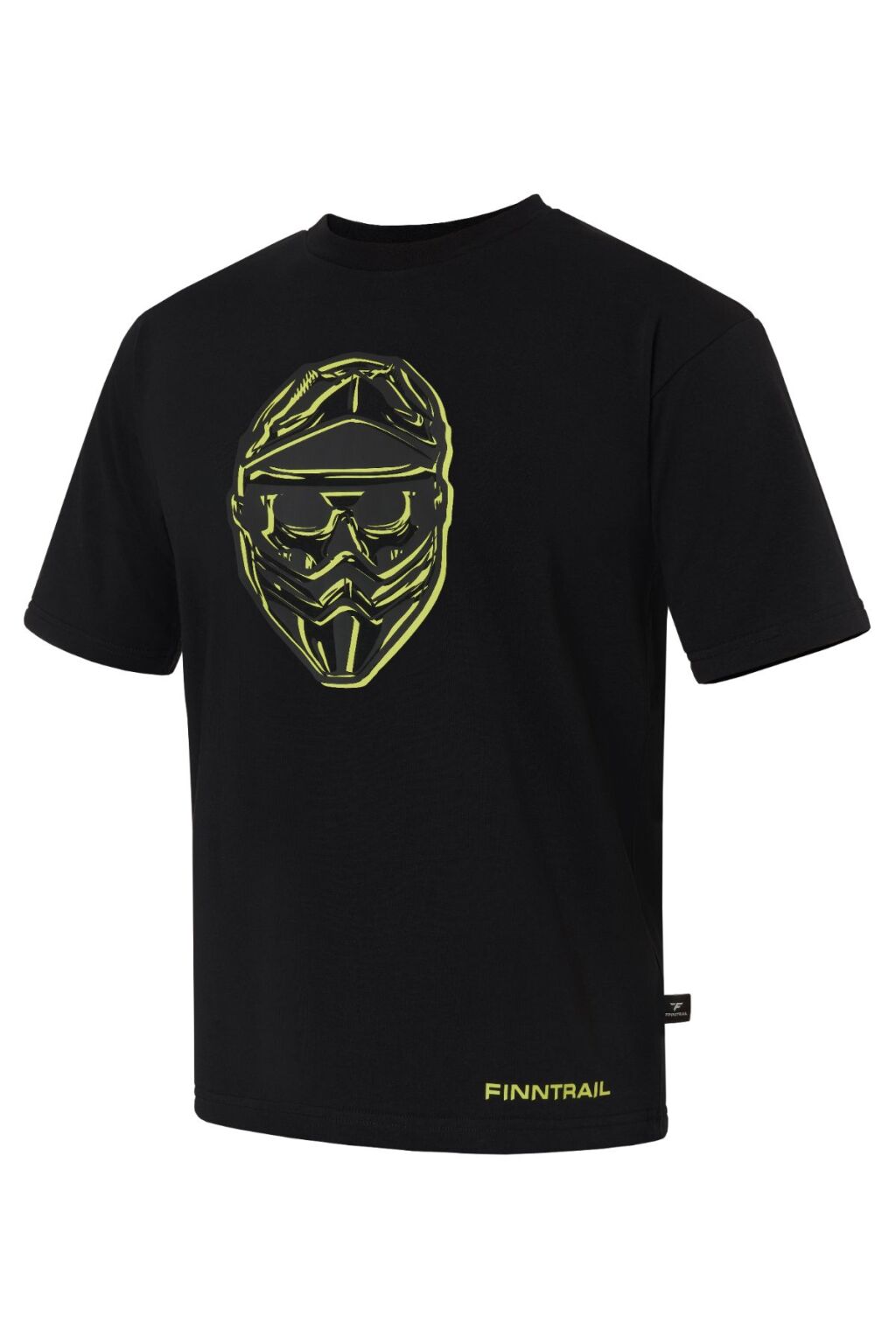 Finntrail T-shirt Helmet BlackYellow