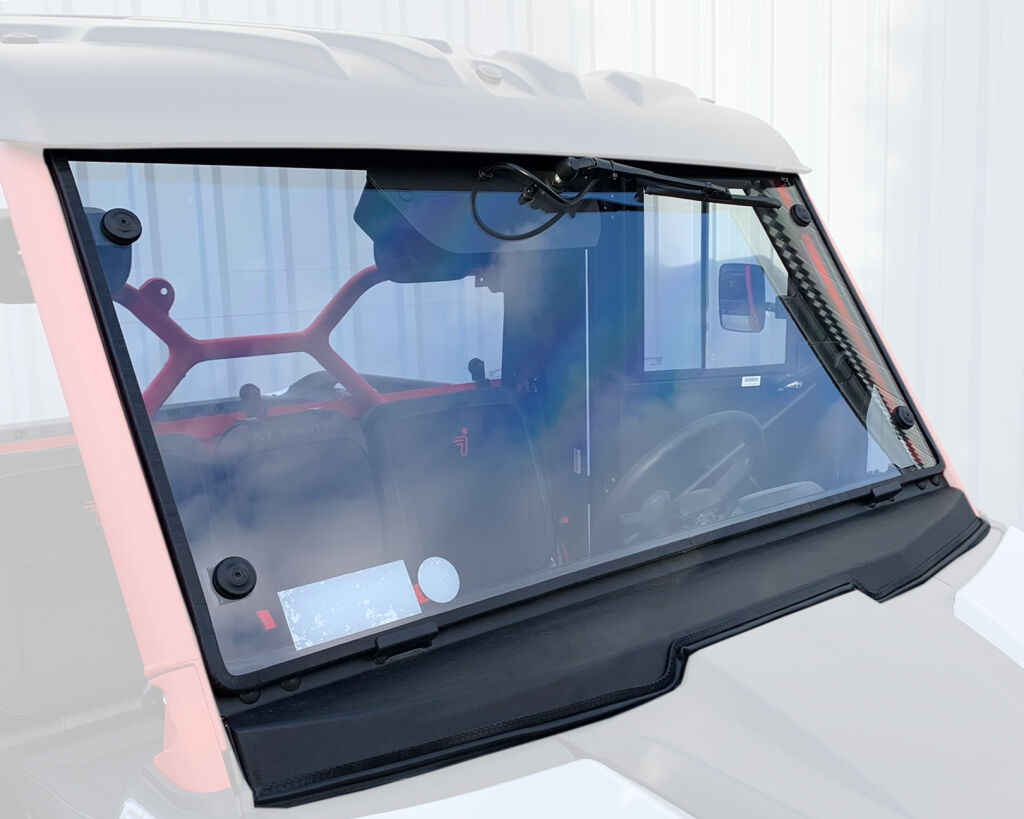 Fix windshield with wiper, washer Segway Fugleman UT10 (2021-XX) (NOT work with...