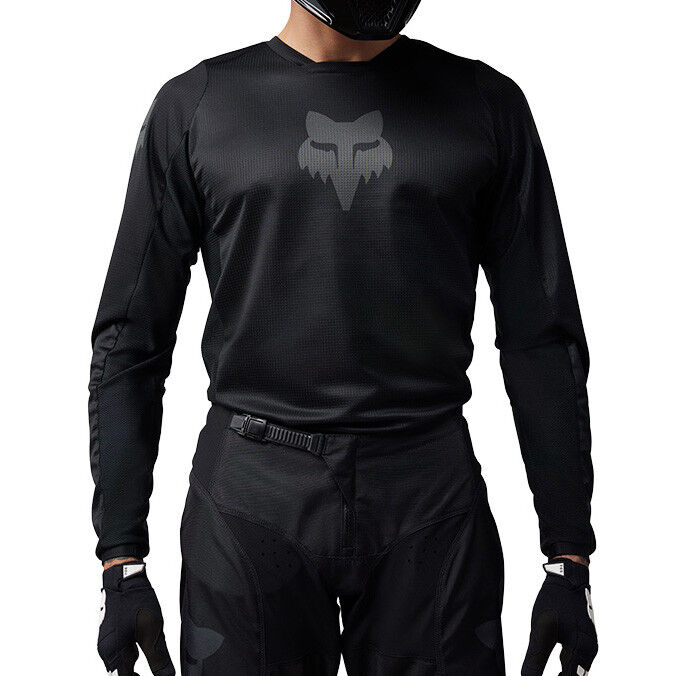 FOX 180 Blackout Jersey - Black