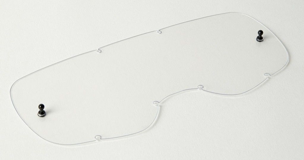 FOX Airspace II/Main II Lexan Lens-Nm-OS-Clear MX