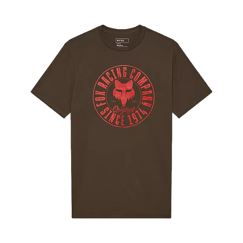 FOX Emblem Ss Prem Tee - Military Green