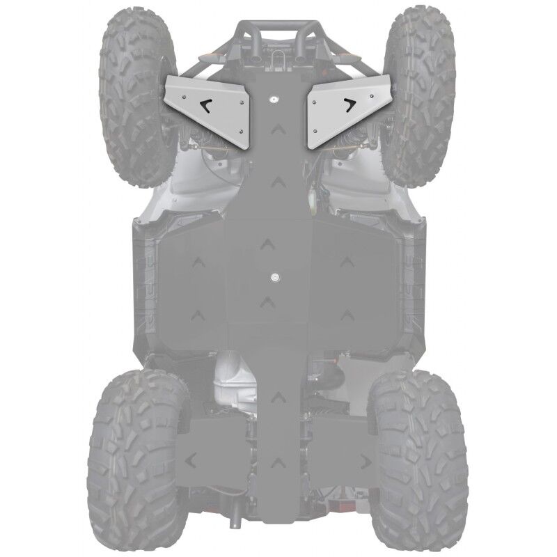 XRW FRONT A-ARM GUARDS ALU - POLARIS SPORTSMAN 570