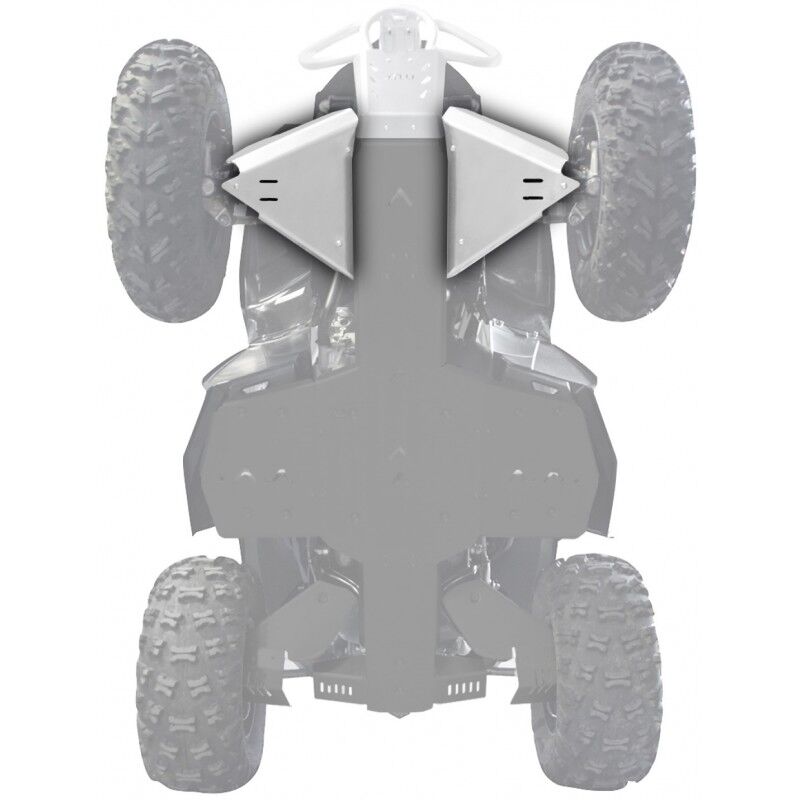 XRW FRONT A-ARM GUARDS ALU - RENEGADE 650/1000 XXC 2017