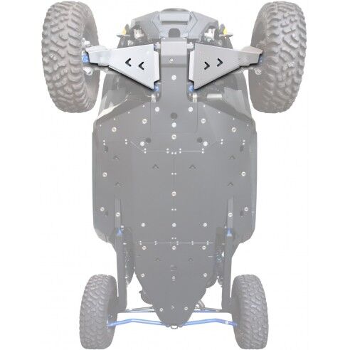 XRW FRONT A-ARM GUARDS ALUM - RZR PRO XP