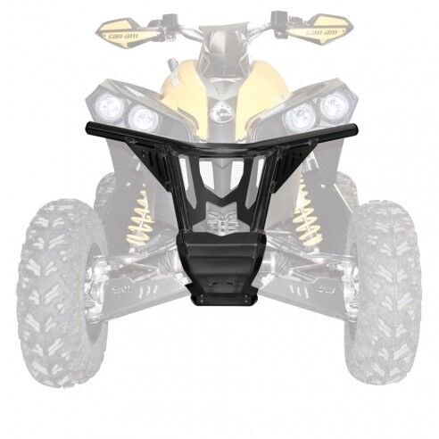 XRW FRONT BUMPER BR4 - CAN-AM RENEGADE 500/800/1000 X XC, BLACK