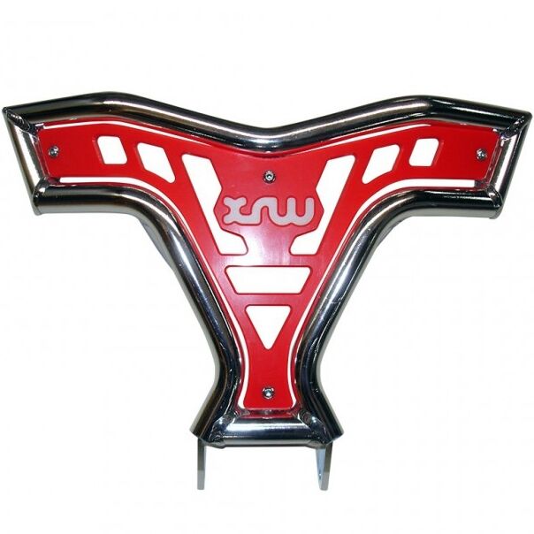 XRW FRONT BUMPER X16 POLISHED PHD RED