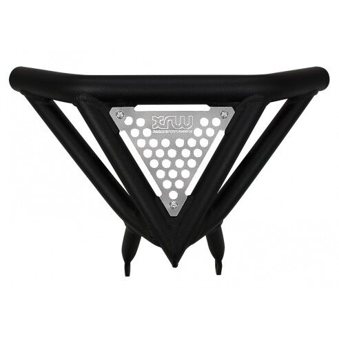 XRW FRONT BUMPER XR10 BLACK ALU PLATE