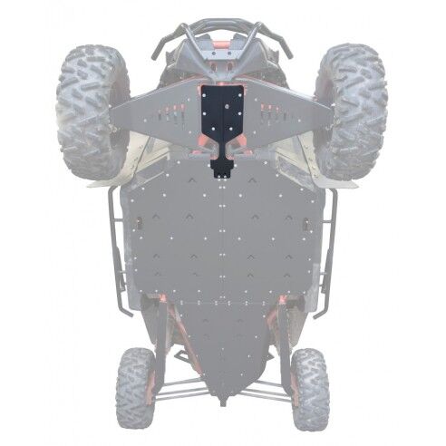 XRW FRONT DIFF SKID PLATE PHD - CAN-AM MAVERICK X3 XRS