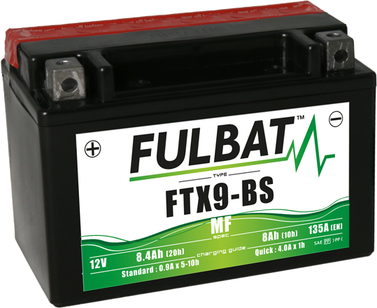 FULBAT Battery 12V/9Ah FTX9-BS Linhai M150, 200, 210