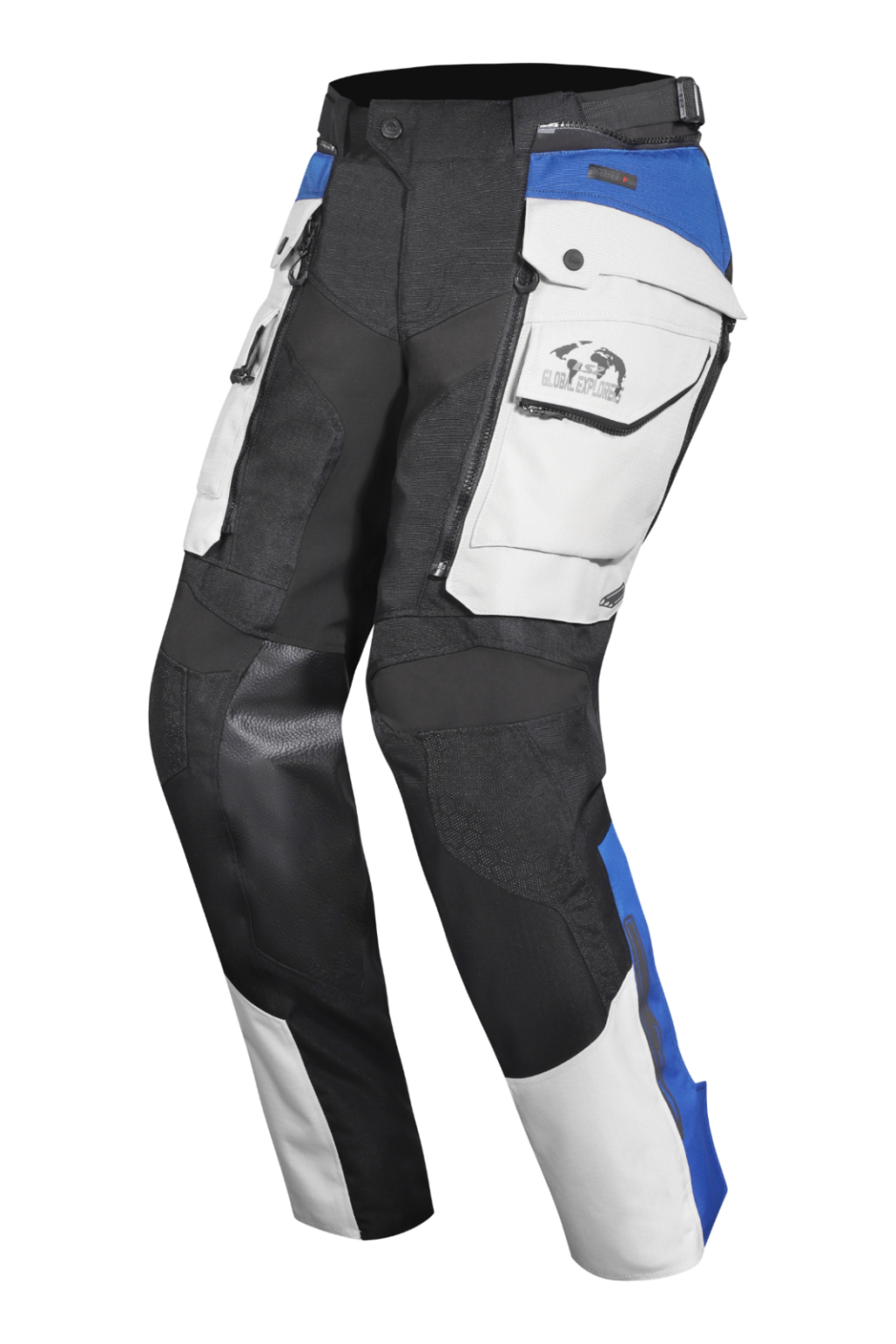 LS2 BREAKOUT MAN PANT GREY BLACK BLUE