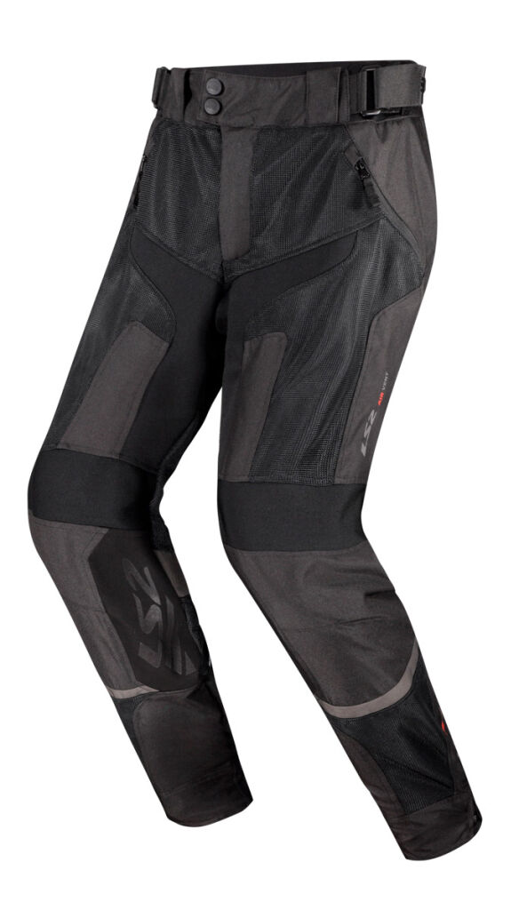 LS2 COMO AIR MAN PANT BLACK DARK GREY