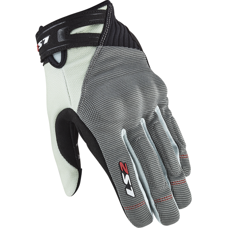 LS2 DART 2 LADY GLOVES GREY PEARL