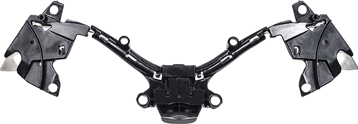 LS2 FF313 CHIN BAR STEEL SYSTEM
