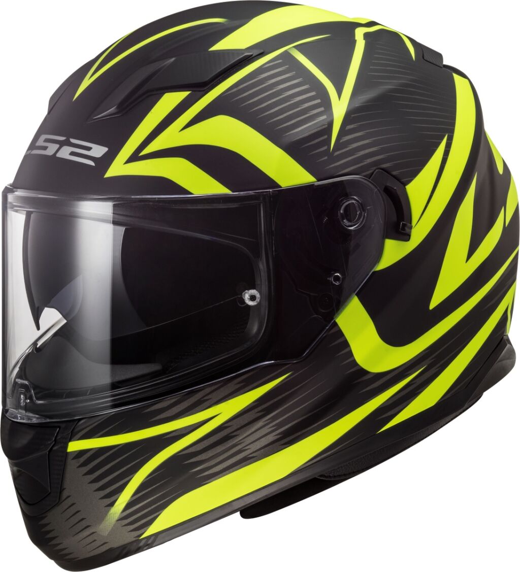 LS2 FF320 STREAM EVO JINK MATT BLACK YELLOW