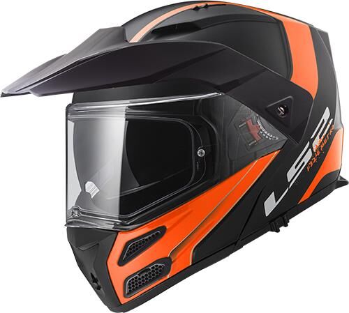 LS2 FF324 METRO RAPID MATT BLACK ORANGE P/J