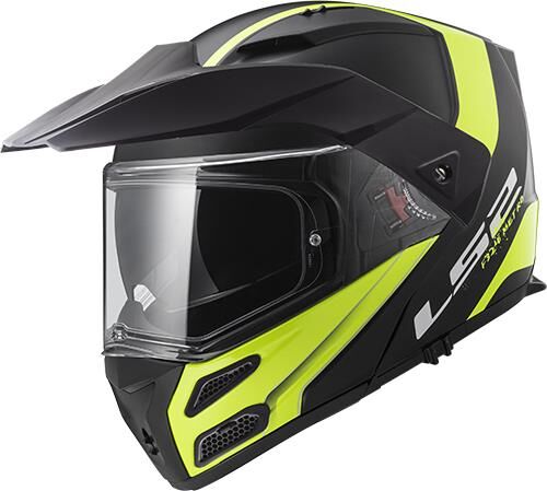 LS2 FF324 METRO RAPID MATT BLACK YELLOW P/J