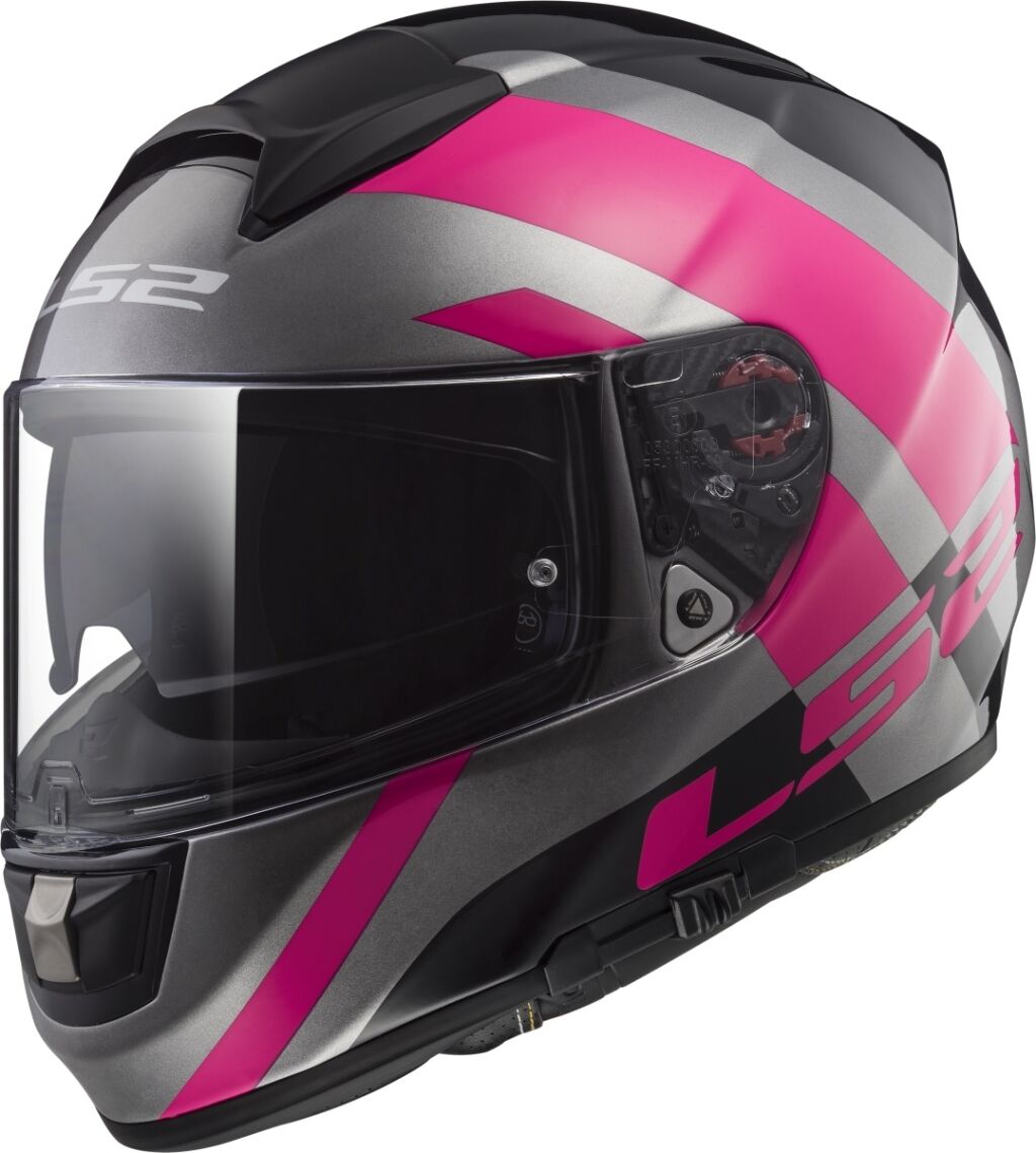 LS2 FF397 VECTOR Trident Titanium Pink