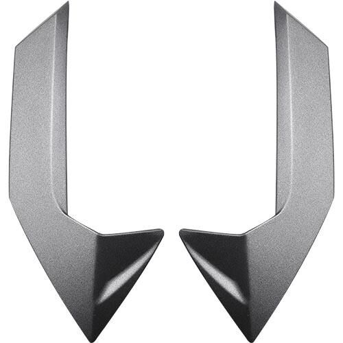LS2 FF800 AIR VENT BACK MATT TITANIUM