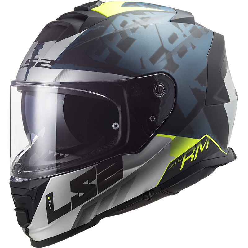 LS2 FF800 Storm SPRINTER M.Black Silver Cobalt