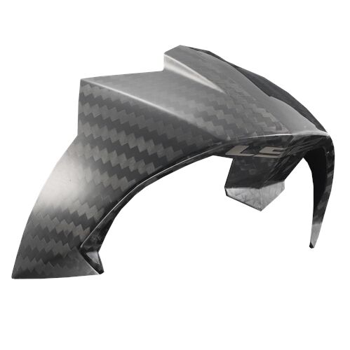 LS2 FF805 SPOILER MATT CARBON FOR FIM VERSION
