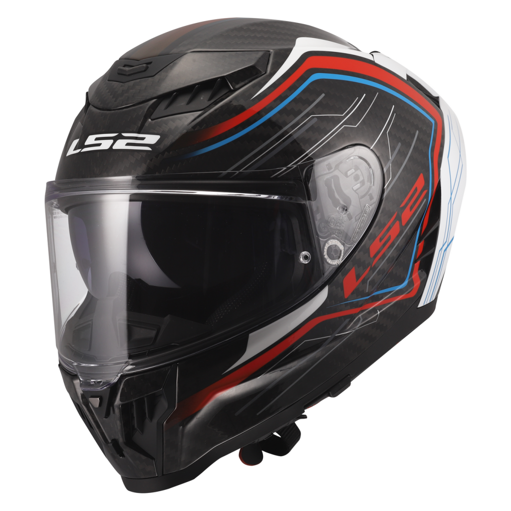 LS2 FF807 DRAGON SUBIC WHITE BLUE RED