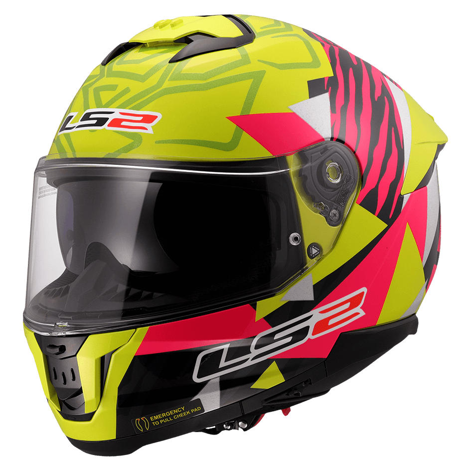 LS2 FF808 STREAM II TIGER H-V YELLOW PINK-06