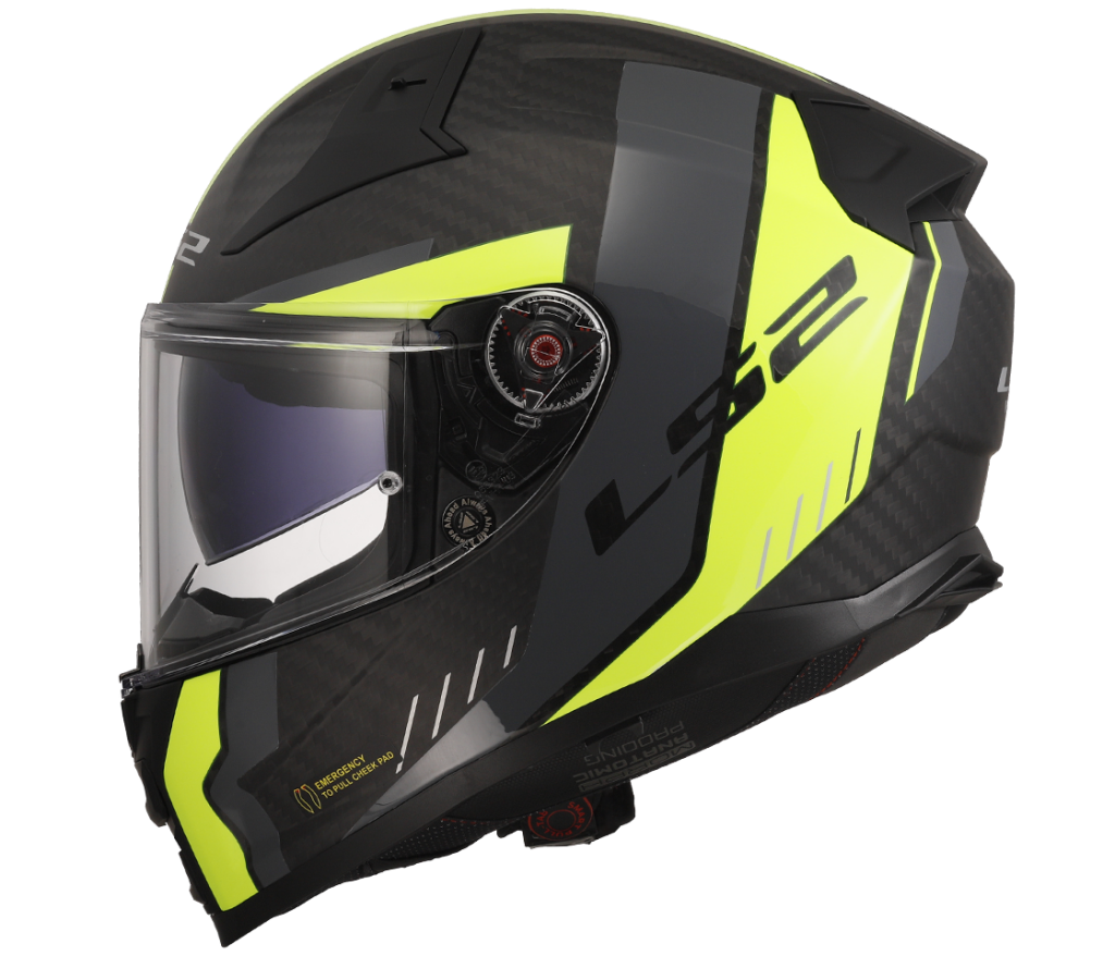 LS2 FF811 VECTOR II C GRID MATT H-V YELLOW-06