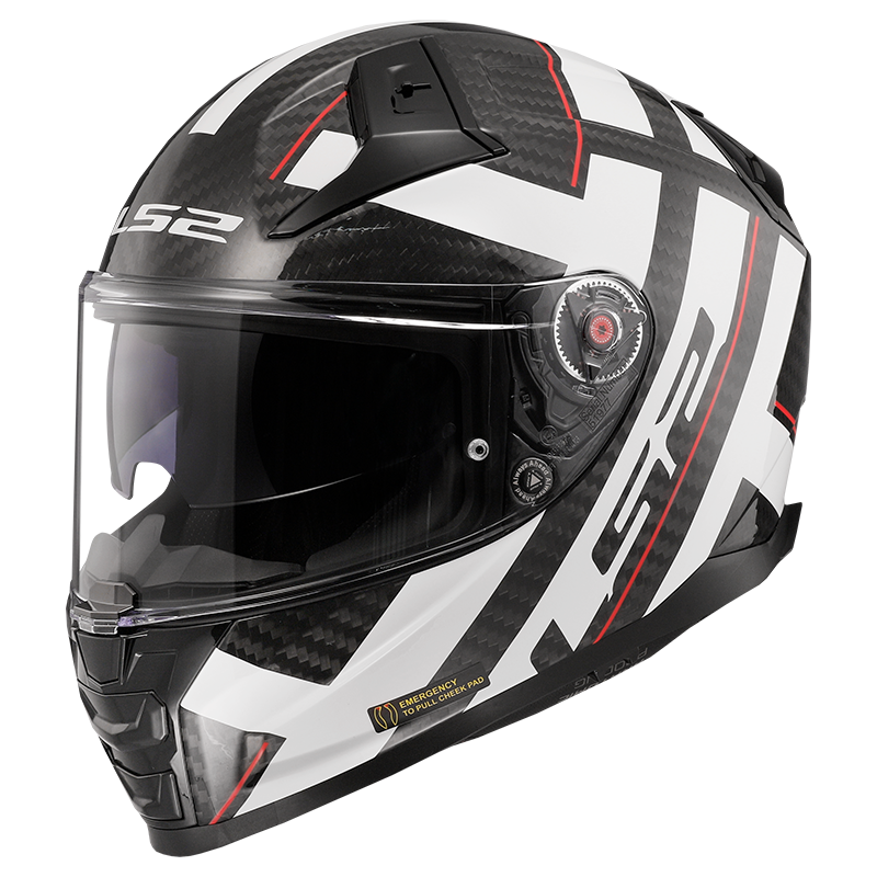 LS2 FF811 VECTOR II C STRONG GL.WHITE-06