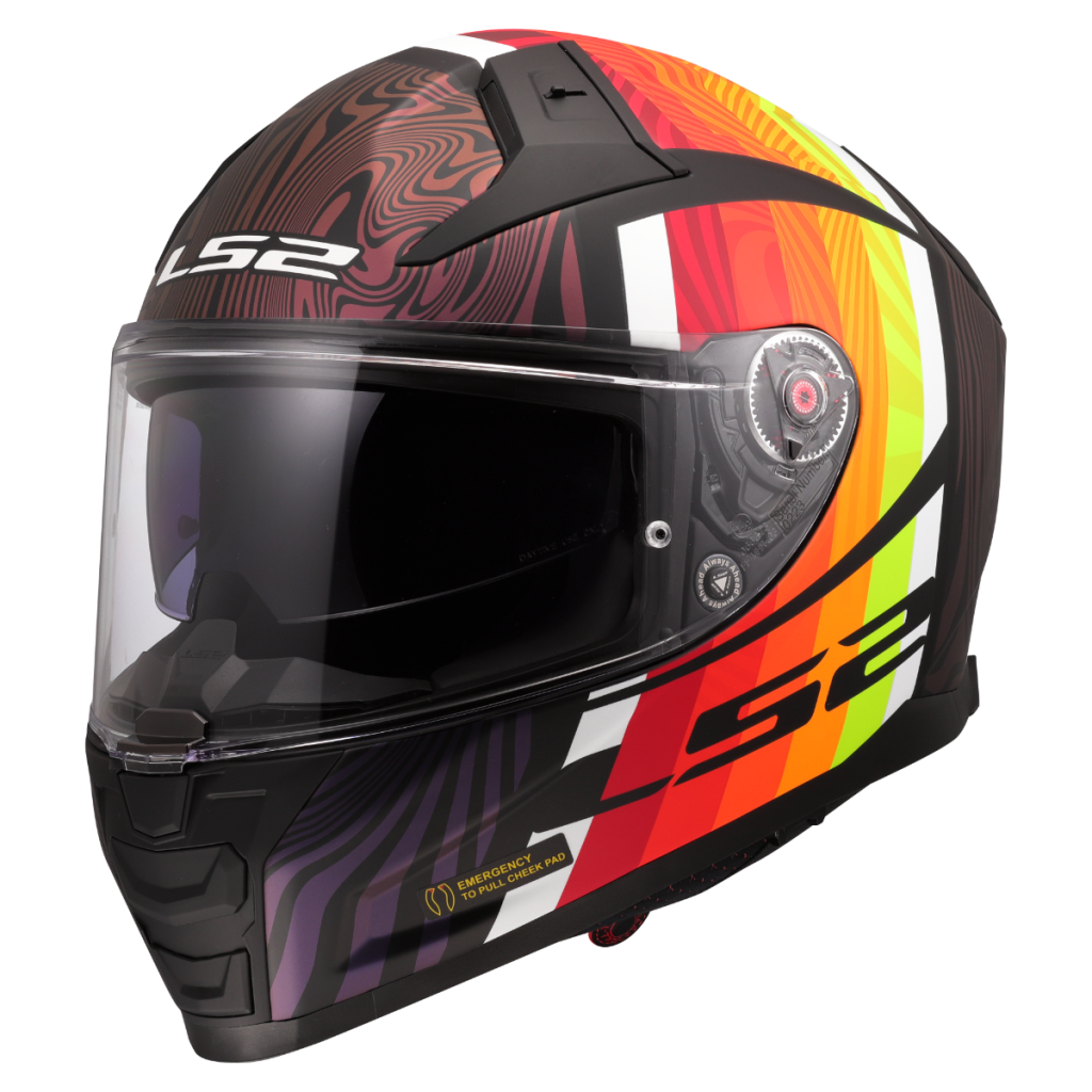 LS2 FF811 VECTOR II FREEDOM BLACK CHAMELEON-06