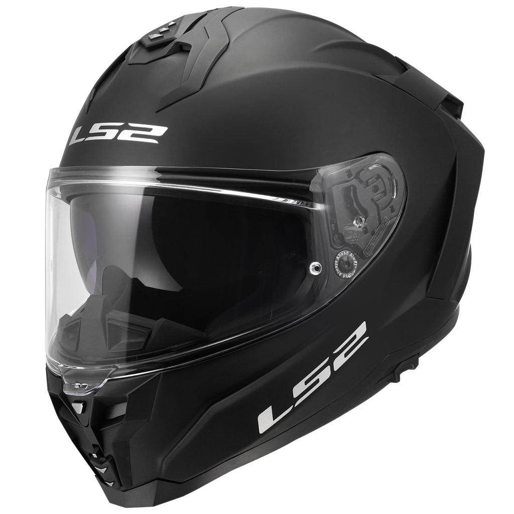 LS2 FF817 CHALLENGER II SOLID MATT BLACK