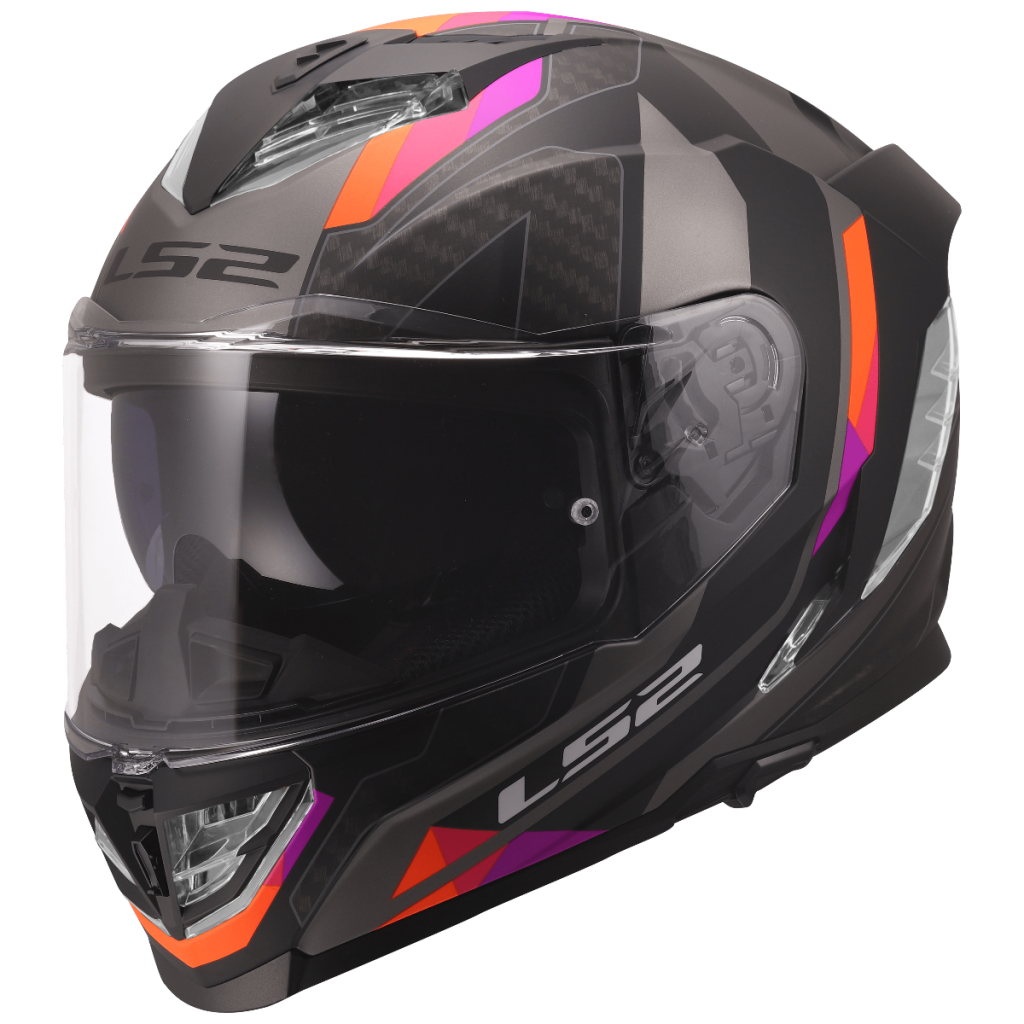 LS2 FF818 STORM III SPORTY GREY PURPLE