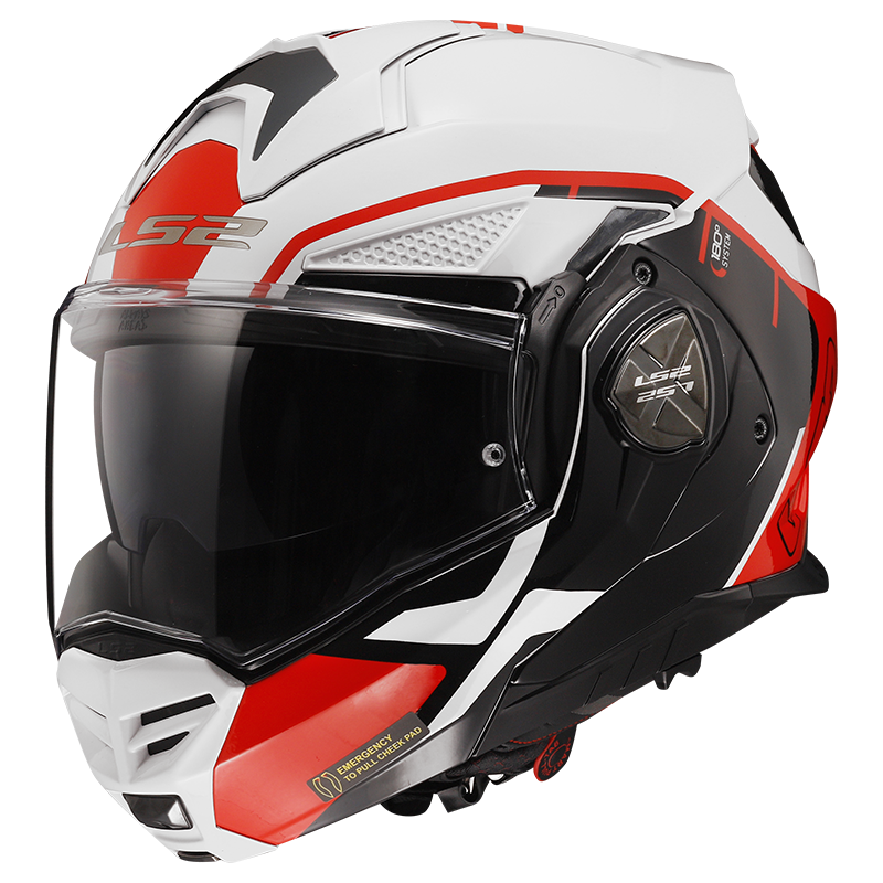 LS2 FF901 ADVANT X METRYK WHITE RED-06