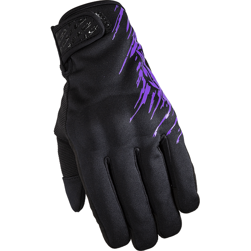 LS2 JET LADY GLOVES PURPLE