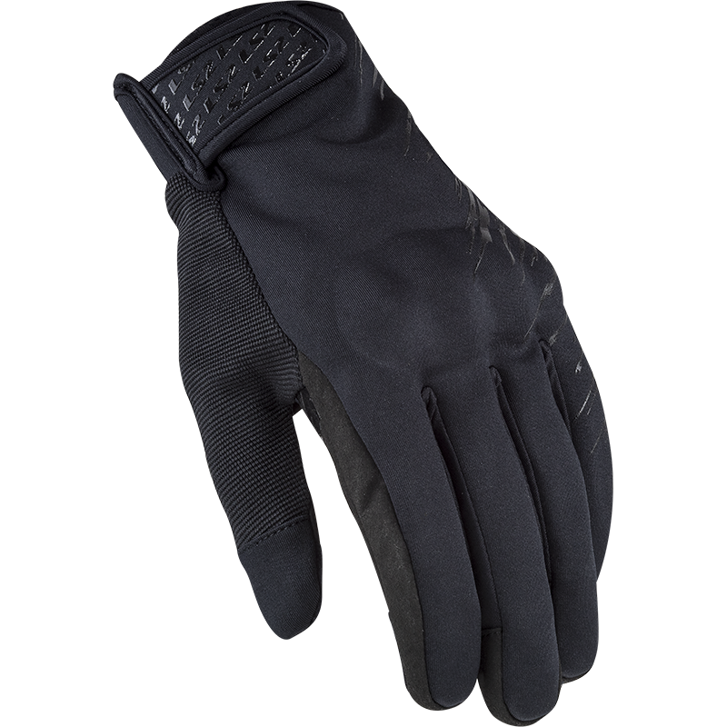 LS2 JET MAN GLOVES BLACK