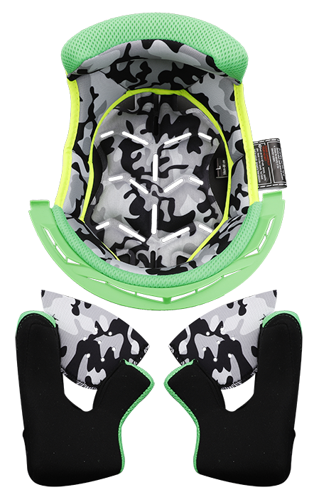 LS2 LINER MX437 EVO GREEN