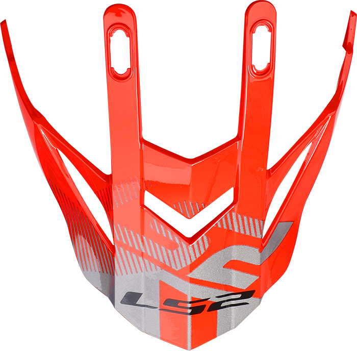 LS2 MX436 EVO PEAK EVOLVE RED WHITE