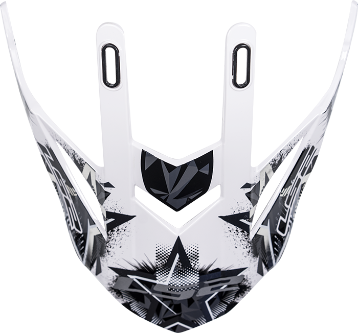 LS2 MX436 PEAK CHAOS WHITE BLACK