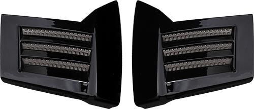 LS2 MX437 EVO AIR VENT REAR GLOSS BLACK