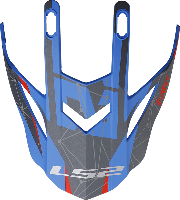 LS2 MX437 EVO PEAK ALPHA BLUE