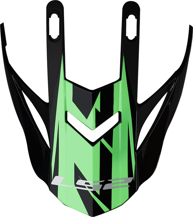 LS2 MX437 EVO PEAK ROAR BLACK GREEN