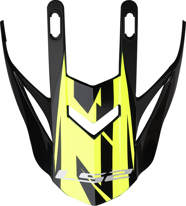 LS2 MX437 EVO PEAK ROAR BLACK H-V YELLOW