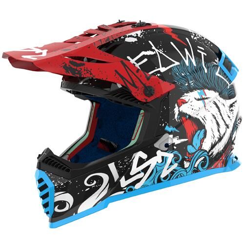 LS2 MX437 FAST EVO MINI II STARMAW BLACK-06