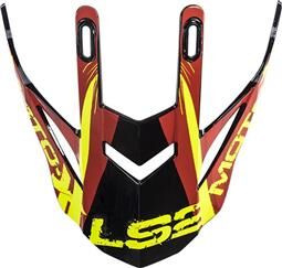LS2 MX437 PEAK GATOR RED