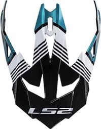 LS2 MX470 PEAK MAX BLACK TURQUOISE